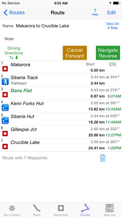 i Hike GPS NZ : Topo Maps screenshot-3