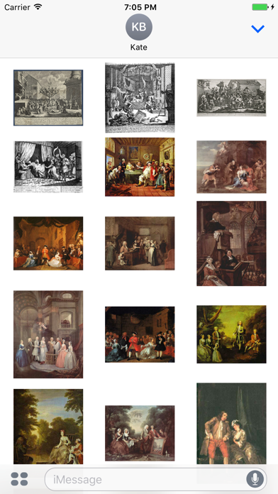 How to cancel & delete William Hogarth Artworks from iphone & ipad 1