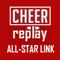 Camera app to record cheerleading performance connected to a cheer competition