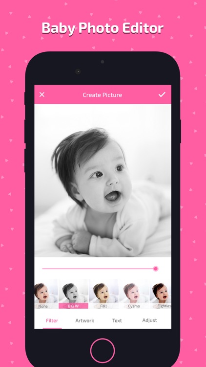 Baby Photo Art - Monthly Pics