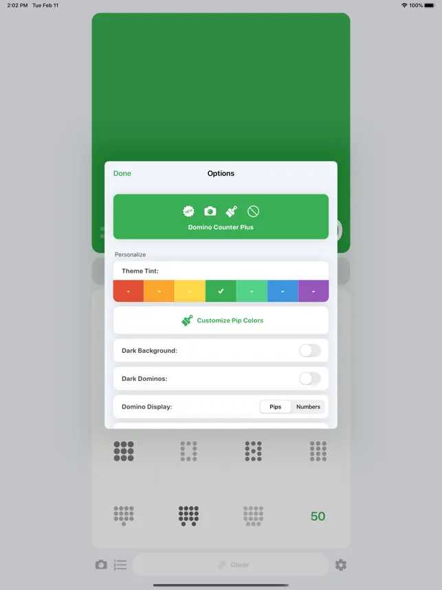 Screenshot 5 Domino Counter iphone