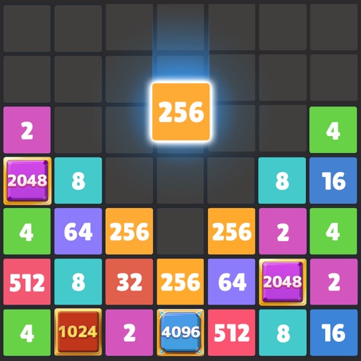 Drop The Number : Merge Puzzle free software for iPhone and iPad