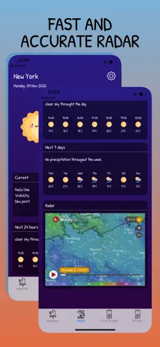 Imágen 4 CuteWeather: weather widget iphone