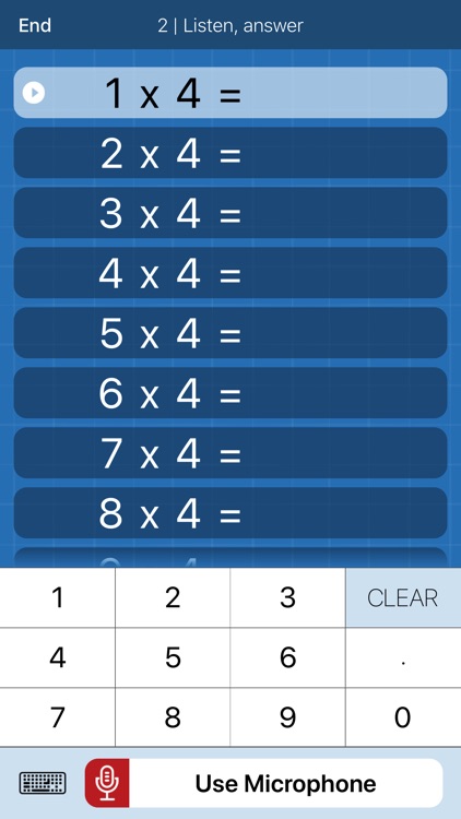 Times Tables Ages 7-8