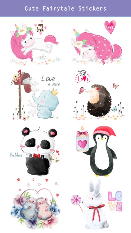 Fairytale Love Stickers