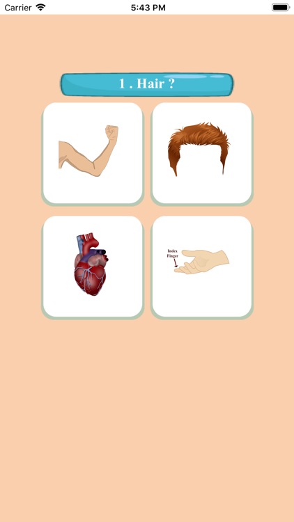 Human body name screenshot-3