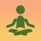 This app uses a countdown function and sound effects to support meditation