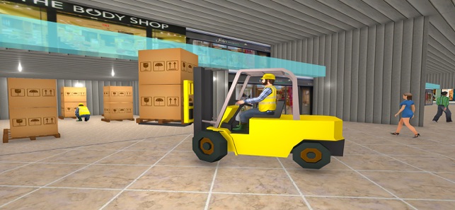 Mall Cargo Truck Forklift 3D(圖2)-速報App