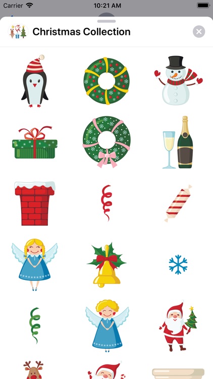 Christmas Theme Sticker Pack