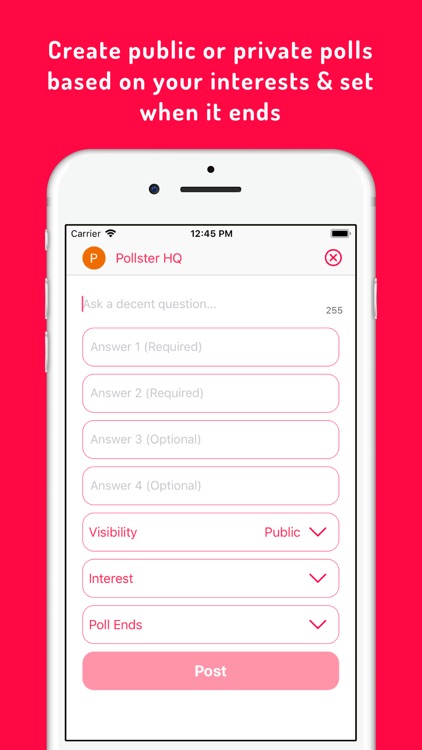 Pollster - Social Polls screenshot-3