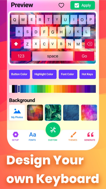 Fonts App Keyboard & Themes