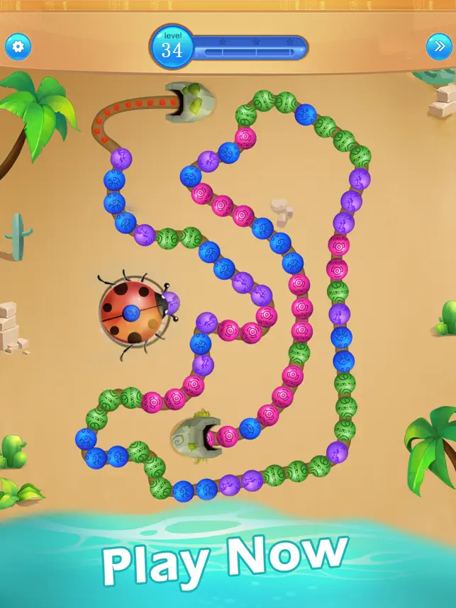 Skærmoptagelse 6 Marble Games-Ball Blast Game iphone
