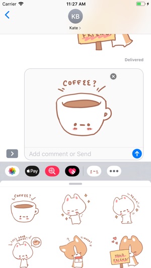 Brunchy Cafe Stickers 1(圖4)-速報App