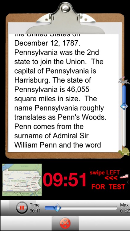 iTestSmart Statehood 01-10 US screenshot-3