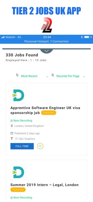 Tier 2 Jobs UK(圖5)-速報App