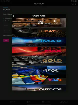 Captura 8 VOX Cinemas App iphone