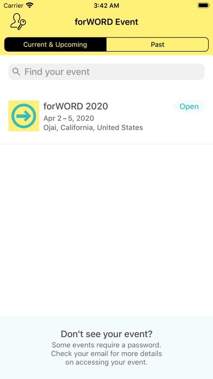 forWORD Event