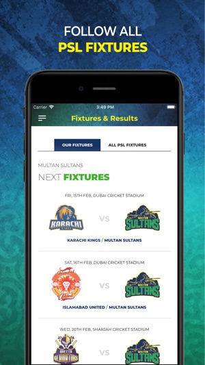 Multan Sultans(圖5)-速報App