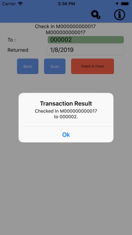 PCS Traverse Barcode Tracking