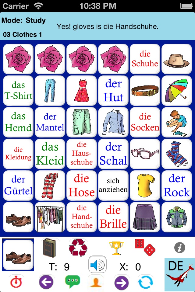 German Words 4 Beginners - PE screenshot 3