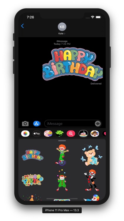 Birthday Emoji Sticker screenshot-8