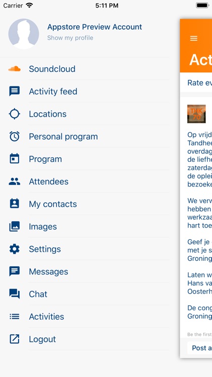 Reünistencongres Tandheelkunde screenshot-3