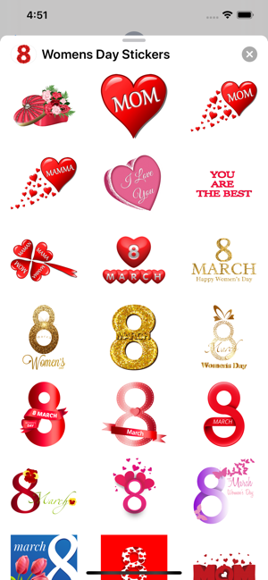 Happy Women's Day Sticker-Pack(圖5)-速報App