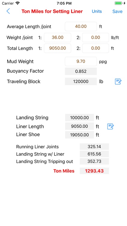 Ton Miles Calculator screenshot-9