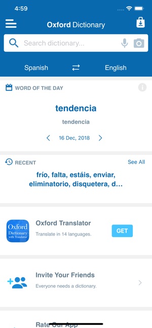 Oxford Learner’s Spanish(圖3)-速報App