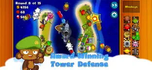 Captura de Pantalla 2 Bloons Monkey City iphone