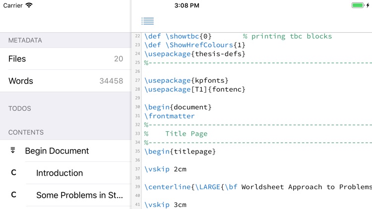 Texpad : LaTeX editor screenshot-4