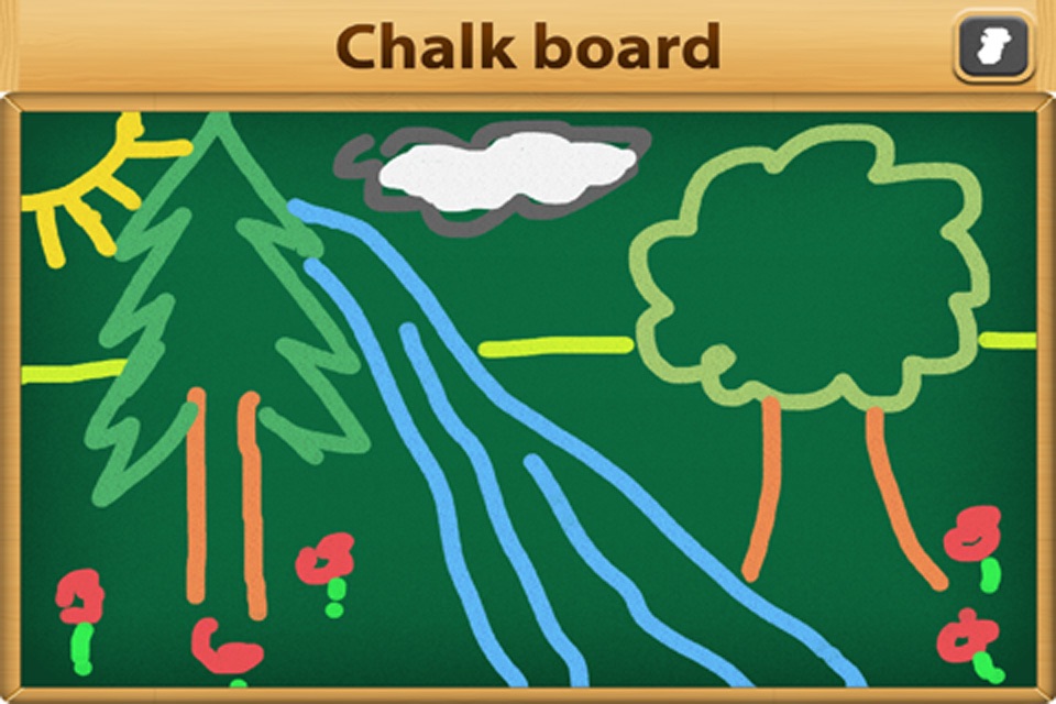 Chalkboard Junior draw & color screenshot 4