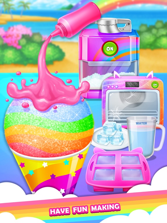 Unicorn Snow Cone Maker screenshot 2