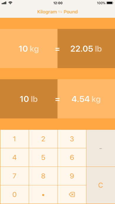 Kilogrammes To Pounds | kg to lb Screenshot 2
