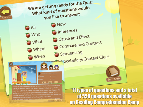 Reading Comprehension Camp - náhled