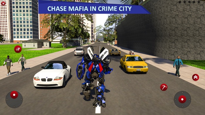 警察ロボット航空機戦争