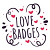Valentine Love Badges