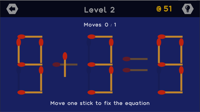 Math Sticks - Puzzle Game