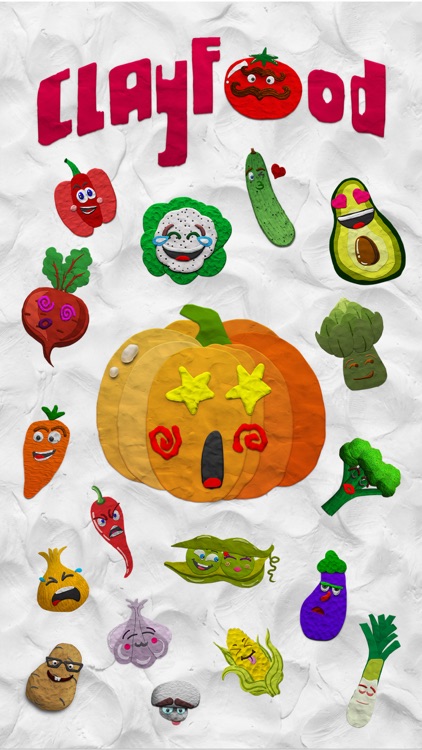 Clayfood - Animated Stickers