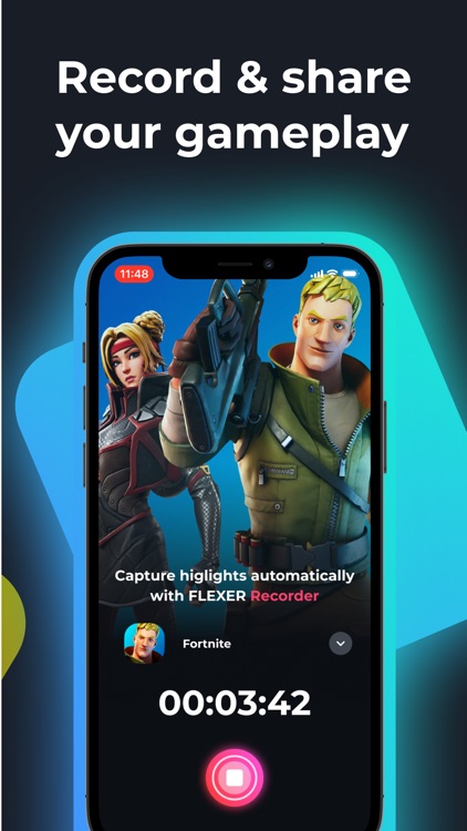 FLEXER: gaming clips, chat