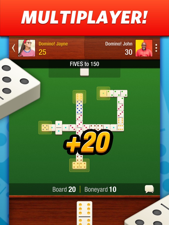 Domino! - Multiplayer Dominoes на iPad