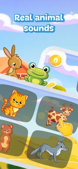 Game screenshot Fun Animal Sounds for Babies apk