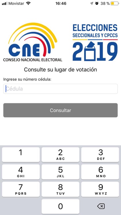 Ecuador - Lugar de Votación