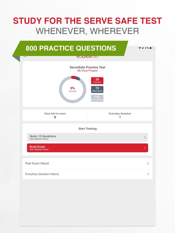 Screenshot #4 pour ServSafe Practice Test Prep