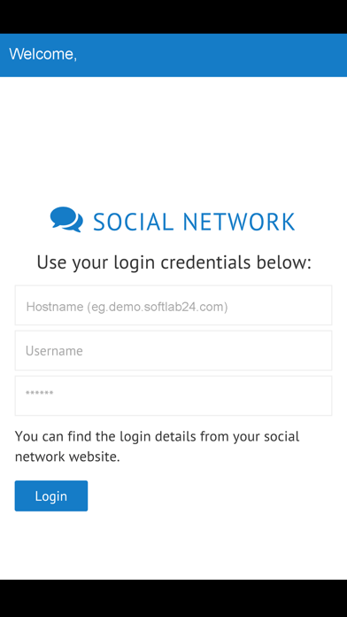 Social Network Client screenshot 3