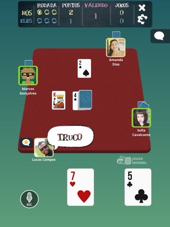 Truco Brasil - Truco online screenshot 4