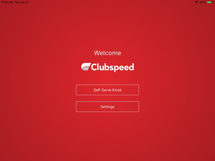 Clubspeed Self-Service Kiosk