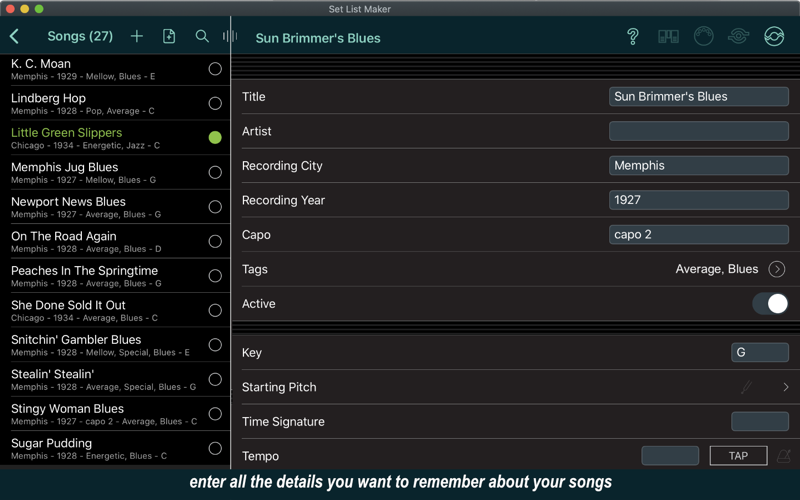 Set List Maker thumbnail 1