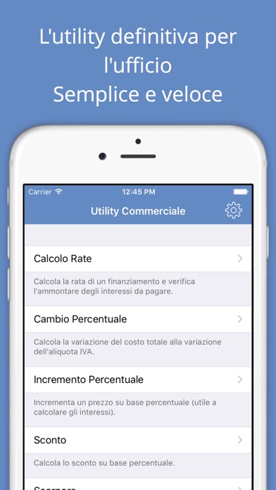How to cancel & delete Calcoli Commerciali from iphone & ipad 1