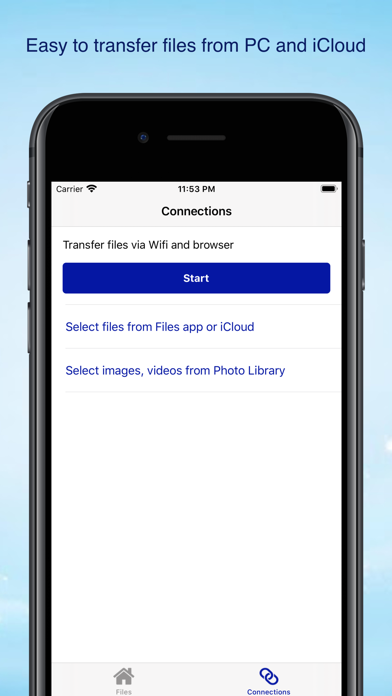Easy Files - Wifi transfer screenshot 2